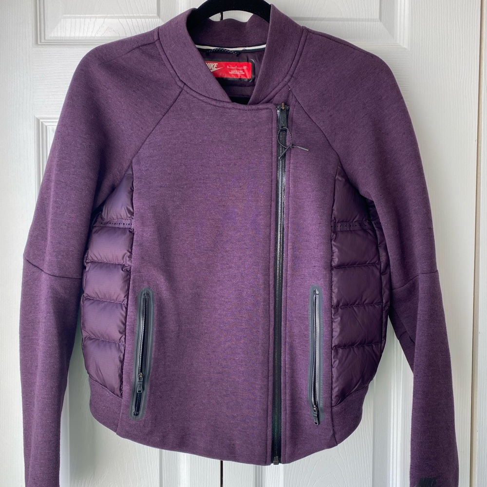SMALL NIKE PURPLE BOMBER JACKET